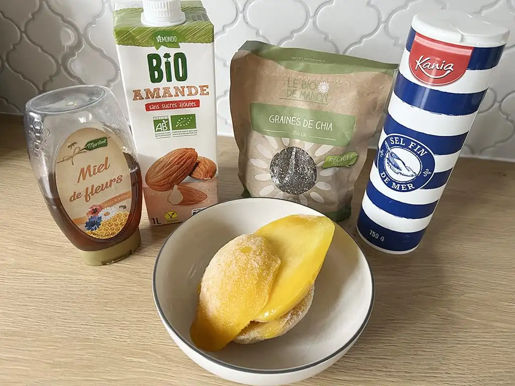Smoothie mangue ingrédients