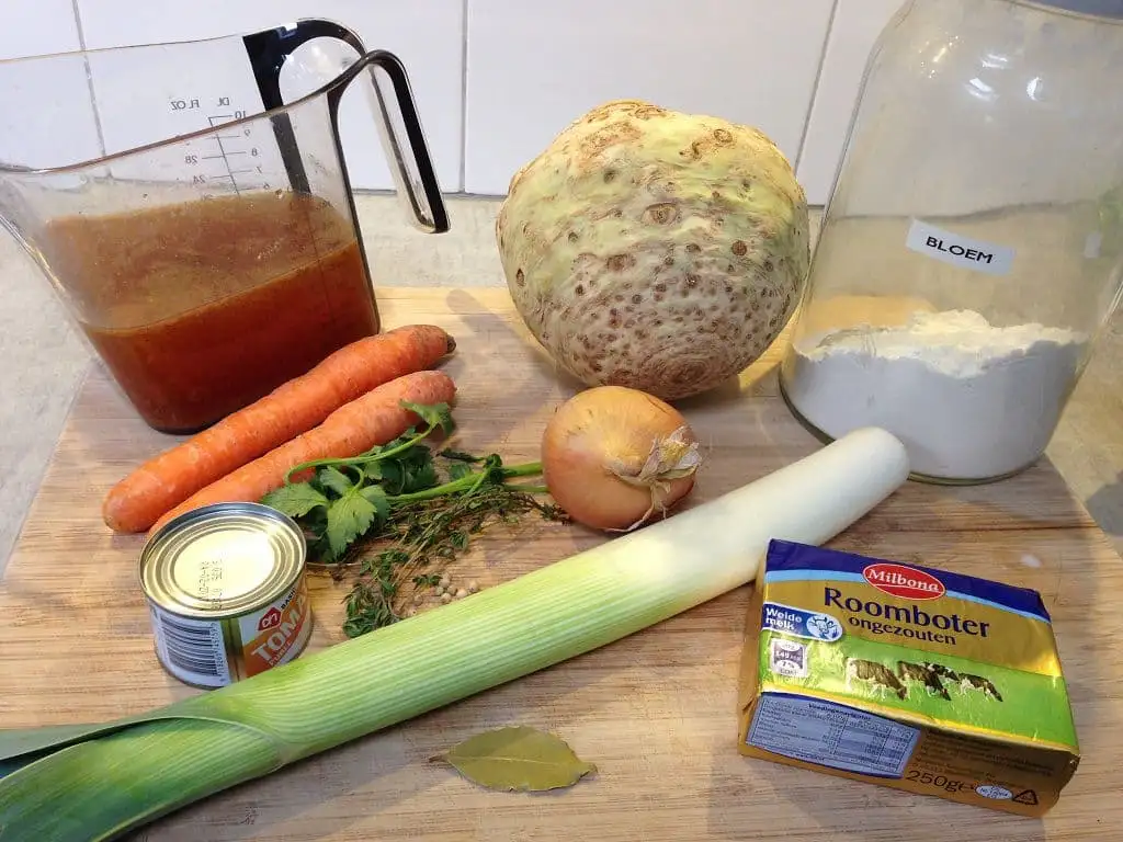 Sauce espagnole ingrédients