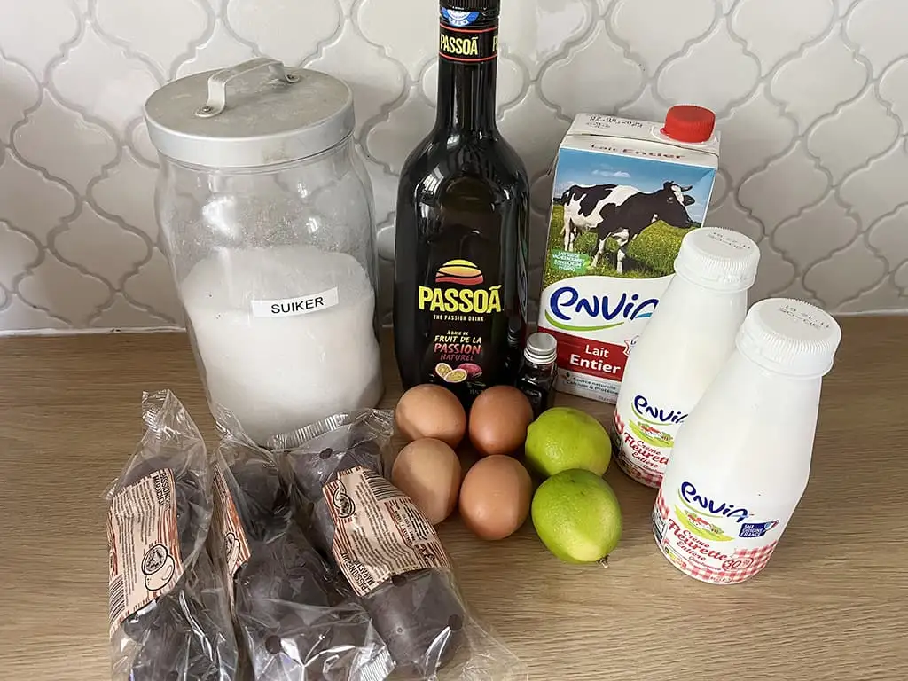 Glace Pornstar Martini ingrédients