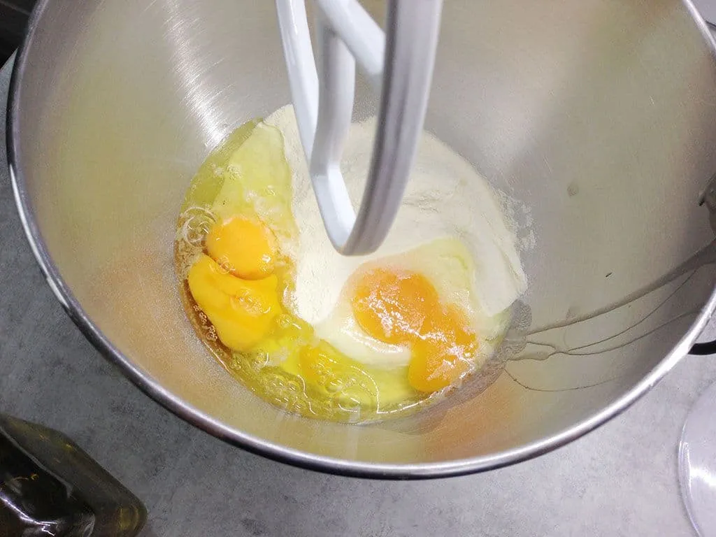 Recette Pâtes fraîches maison - etappe 1