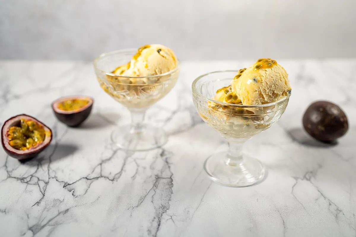 Glace Pornstar Martini - glace à la passion super crémeuse