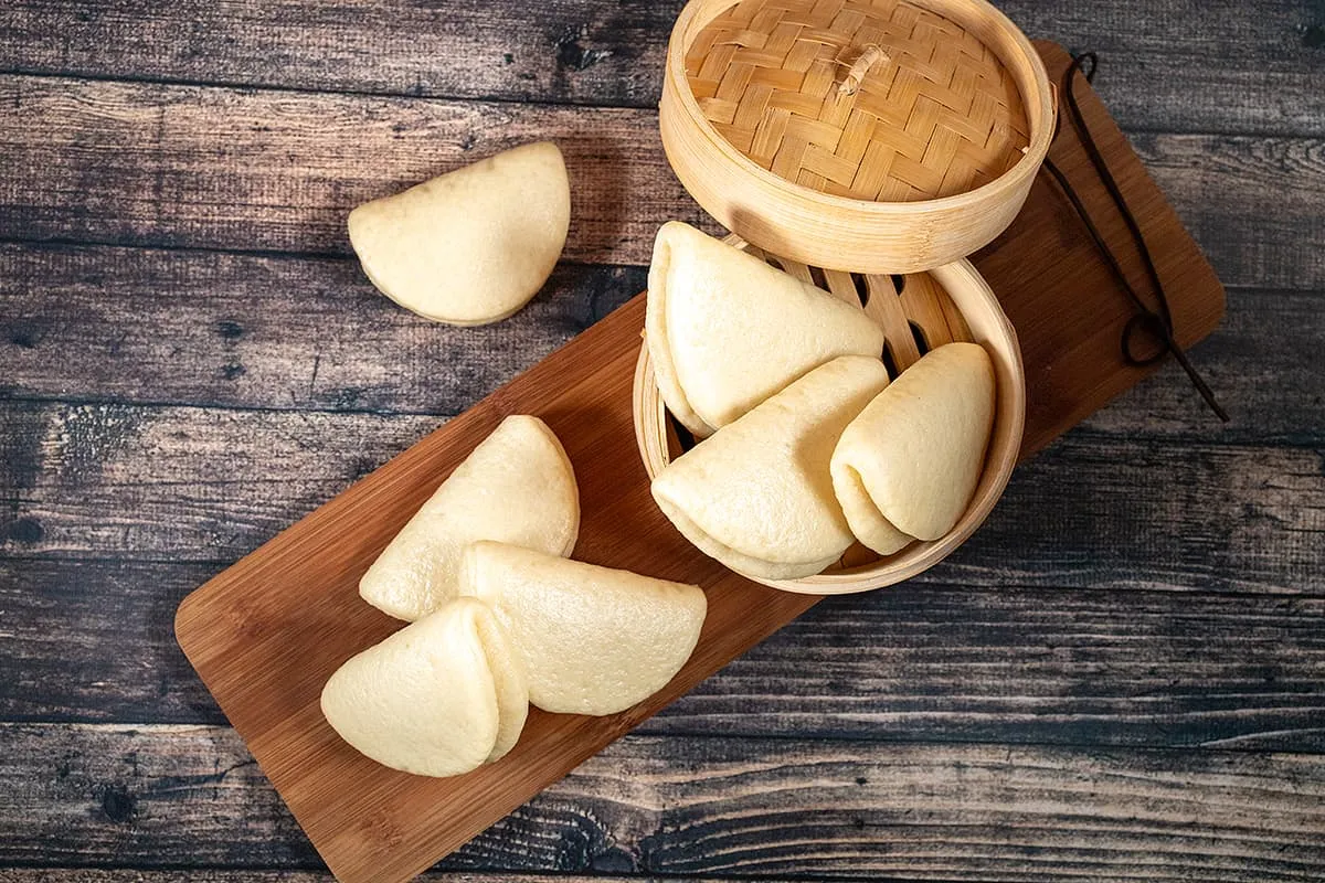 Bao buns (pains vapeur chinois) - pains vapeur faits maison