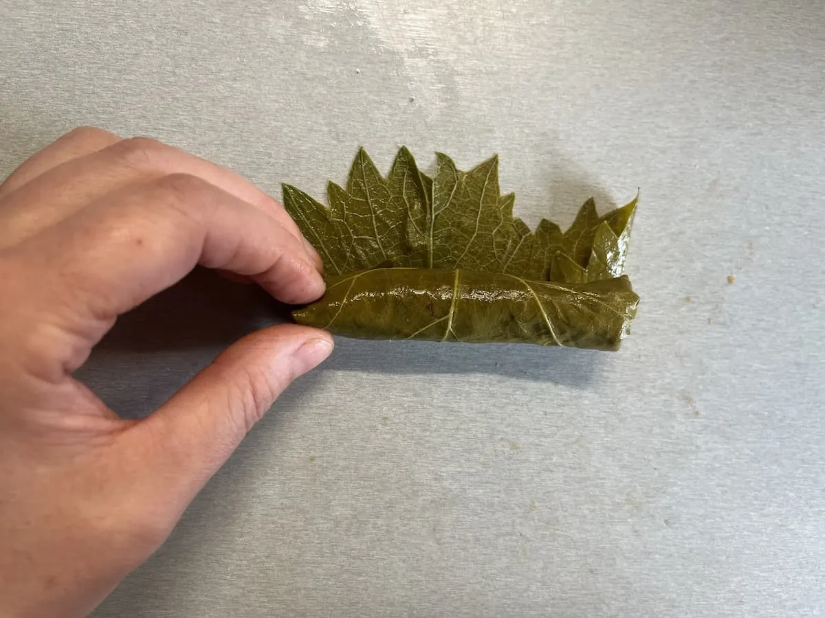 Remplir et rouler les feuilles de chou 4 / 4