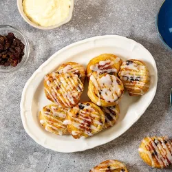 Recette: Pains aux raisins en pâte feuilletée