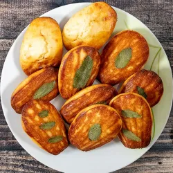 Recette: Madeleines salées au chèvre