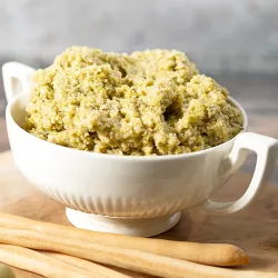 Recette: Tapenade aux olives, ail et câpres