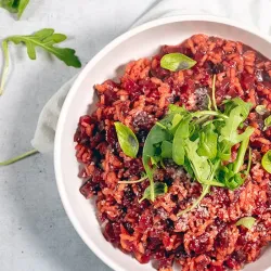 Recette: Risotto à la betterave