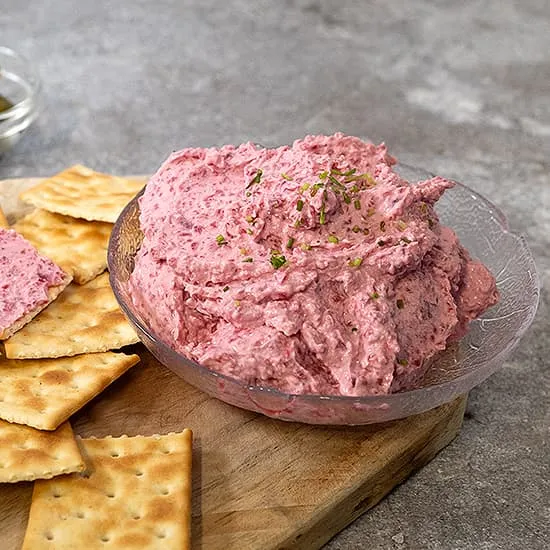 Recette: Tartinade de betterave  au fromage frais