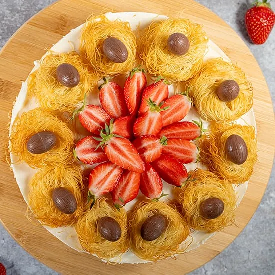 Recette: Cheesecake de Pâques au citron