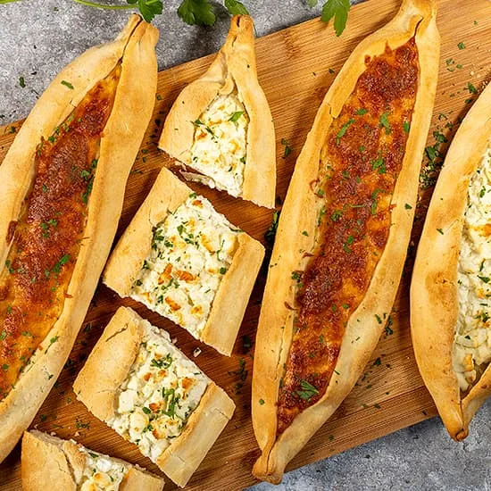 Recette: Pide turc au fromage