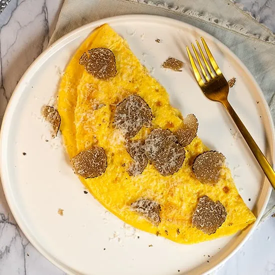 Recette: Omelette aux truffes
