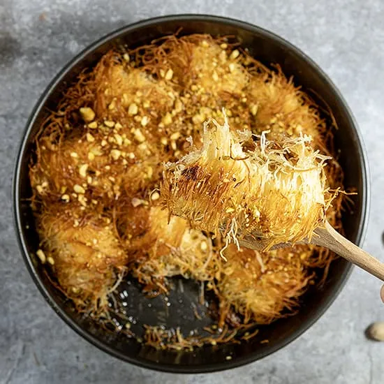 Recette: Roulés de künefe à la ricotta