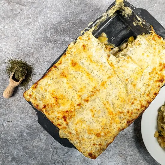 Recette: Lasagnes au fenouil et au poireau