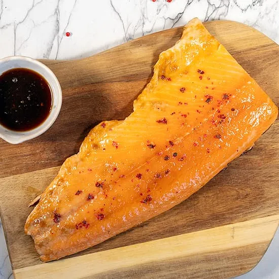 Recette: Saumon entier au barbecue