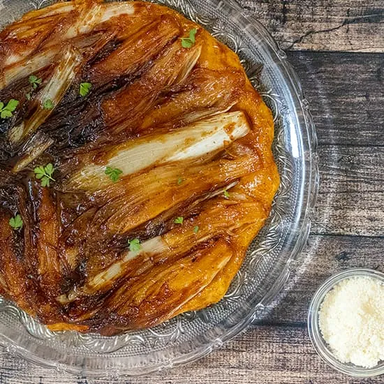 Recette: Tarte tatin d'endives