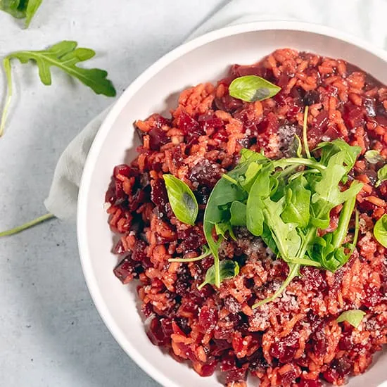 Recette: Risotto à la betterave