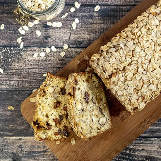 Recette: Gâteau à flocons d'avoine et amandes