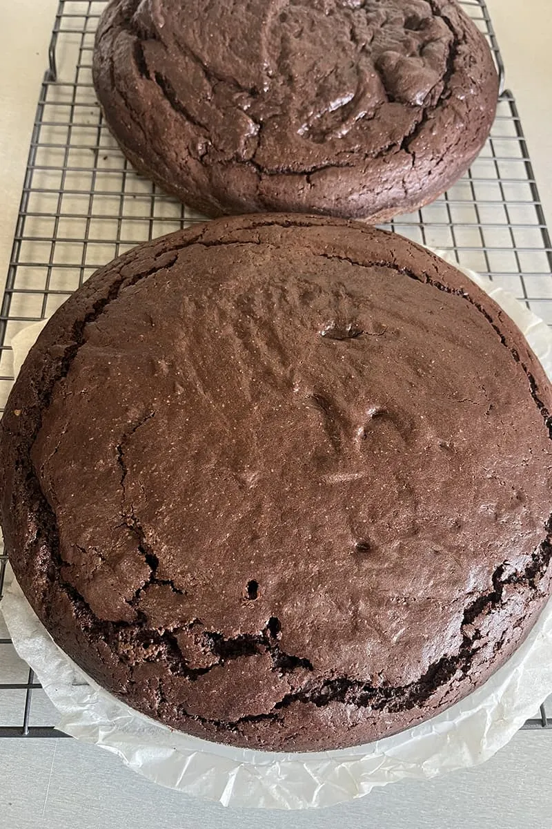 Gâteau au chocolat de Dubaï préparation - étape 1